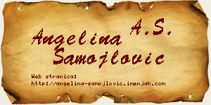 Angelina Samojlović vizit kartica